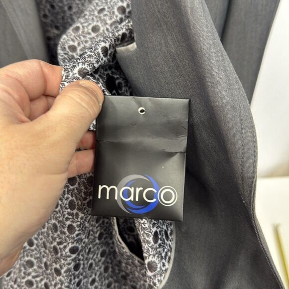 Mens Marco Grey suit blazer sz 44R - Picture 4 of 4